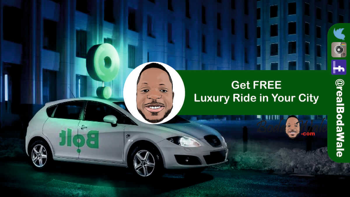 free luxury ride in your cities bodawale
