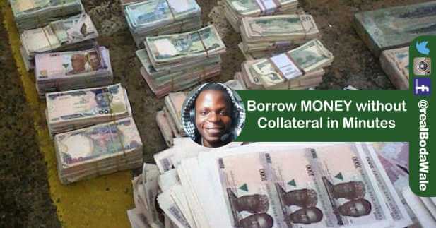 Borrow money without collateral in Nigeria